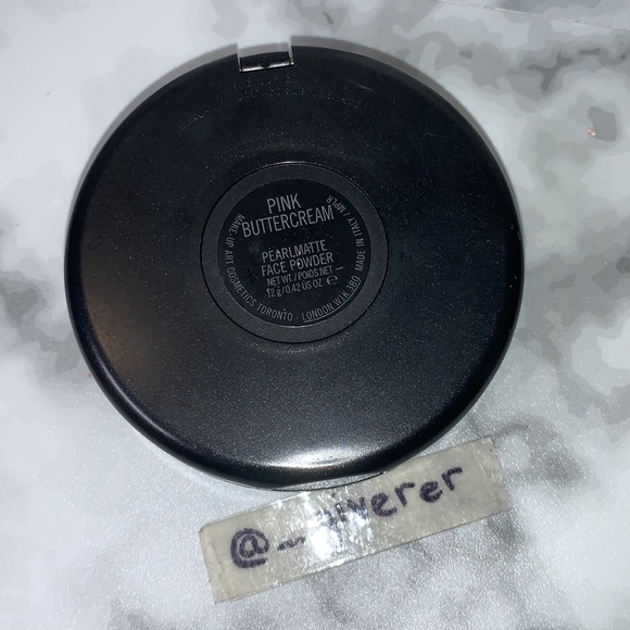 PINK BUTTERCREAM Pearlmatte Face Powder MAC Baking Beauties - Picture 9 of 15